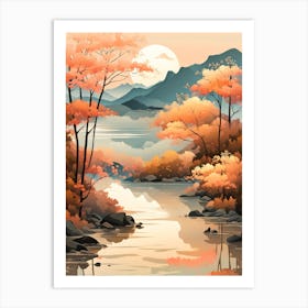 Autumn Landscape 5 Art Print