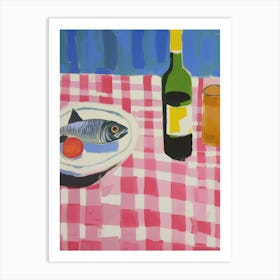 Parisian Picnic Art Print