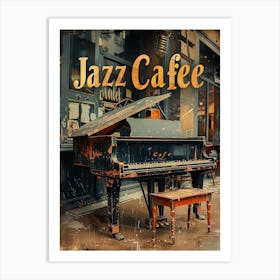 Jazz Cafe 11 Art Print