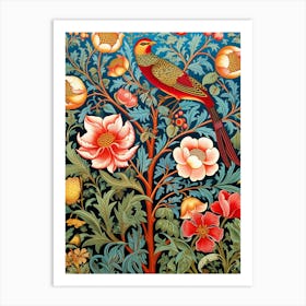 William Morris - Bird In A Tree Art Print