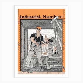 Industrial Number (1901), Edward Penfield Art Print