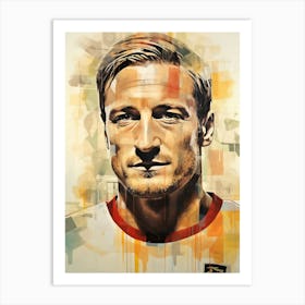 Francesco Totti (1) Art Print