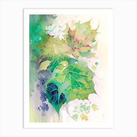 Pacific Poison Ivy Pop Art 1 Art Print