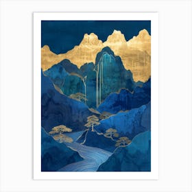 Chinese Mountains 62 Art Print