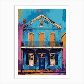 Preservation Hall Retro Pop Art 4 Art Print