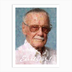 Stan Lee Portrait Art Print