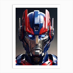 Optimus Prime 1 Art Print