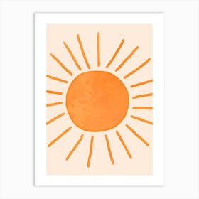 Sun Bohemian Art Print