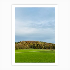 Field With Trees 11 Art Print