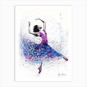 Powerful Passion Dance Art Print