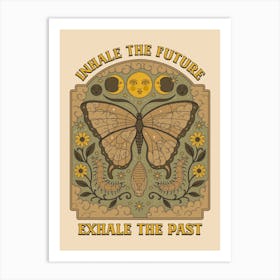 Inhale The Future Art Print