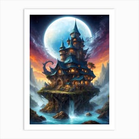 Fairytale Castle Art Print