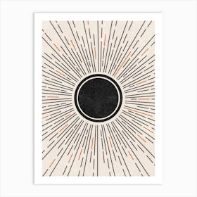 Sunburst Art Print