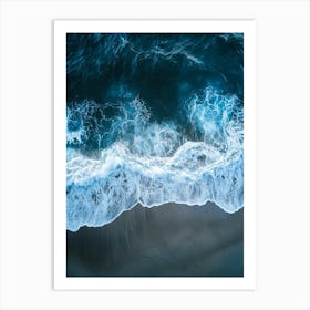 Aerial View Of The Ocean 15 Art Print