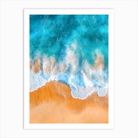 Beach - Beach Stock Videos & Royalty-Free Footage 2 Art Print