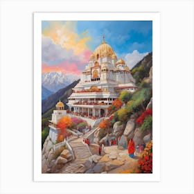 Golden Temple Art Print