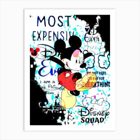 Mickey 4 Art Print