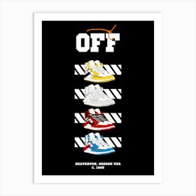 Off The Wall Art Print