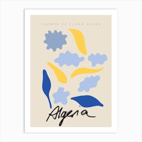 Flower Et Flora Algeria Art Print