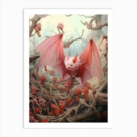 Greater Horseshoe Bat 1 Art Print