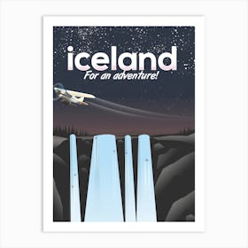 Iceland For An Adventure Art Print