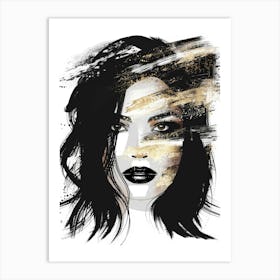 Portrait Of A Woman 138 Art Print