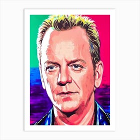 Kiefer Sutherland Pop Movies Art Movies Art Print