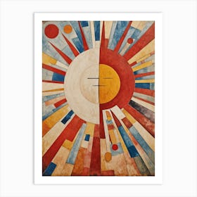 Sunburst no1 Art Print