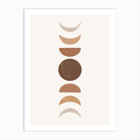 Phases Of The Moon Poster