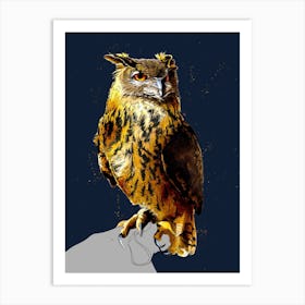 The Eagle Owl Art Print
