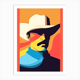 Cowboy Poster Art Print