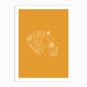 Malibu 1 Art Print