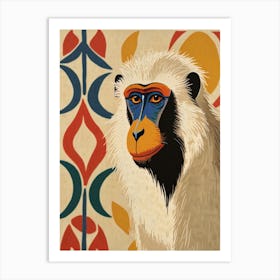 Baboon Art Print