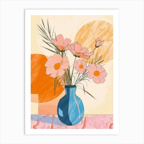 Flowers In A Vase 41 Art Print