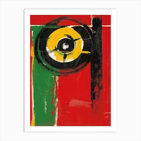 Red, Green And Yellow Art Print