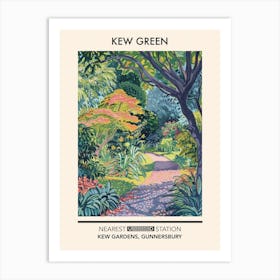 Kew Green London Parks Garden 2 Art Print