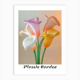 Dreamy Inflatable Flowers Poster Calla Lily 4 Art Print