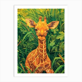 Giraffe 210 Art Print