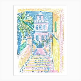 Doors And Gates Collection San Juan, Puerto Rico 3 Art Print