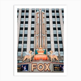 The Fox Theater Art Print