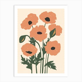 Poppies 10 Art Print