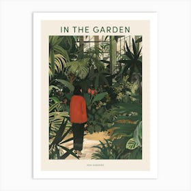 In The Garden Poster Kew Gardens England 4 Art Print