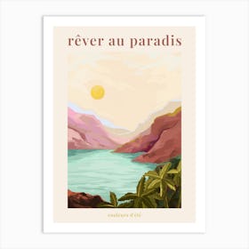 Rêver Au Paradis - Sun Art Print