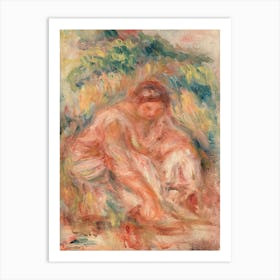 Sketch Of A Woman (1916), Pierre Auguste Renoir Art Print