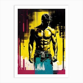 Man With A Shirt Art Print