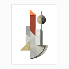 Abstract Sculpture Art Print