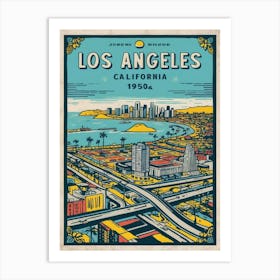 Los Angeles California Art Print