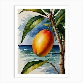 Mango Tree Art Print