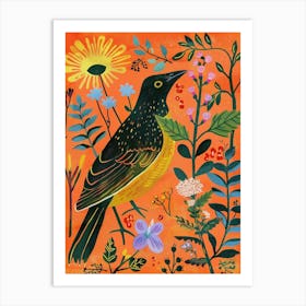 Spring Birds Cowbird 1 Art Print