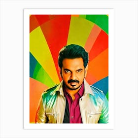 Shankar Ehsaan Loy Colourful Pop Art Art Print